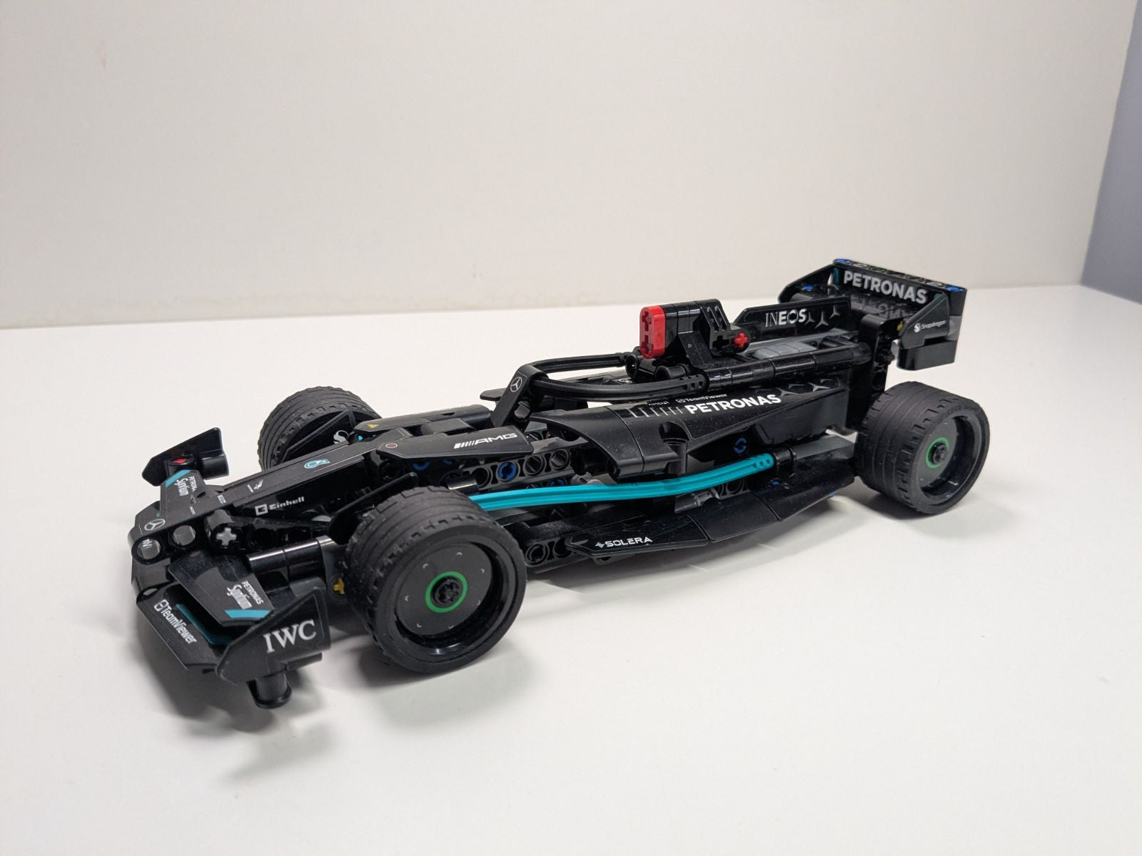 LEGO Technic: Technic Mercedes-AMG F1 W14 E Performance Race Car Toy for Kids, Boys and Girls aged 7 Plus Years Old, Pull-Back Model Vehicle Set, Bedroom Decoration, Birthday Gift Idea 42165 (42165) - Complete - box front