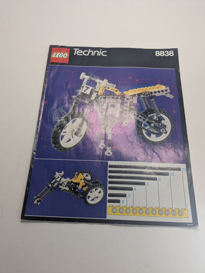 LEGO Technic: Shock Cycle (8838) - Complete - rear view