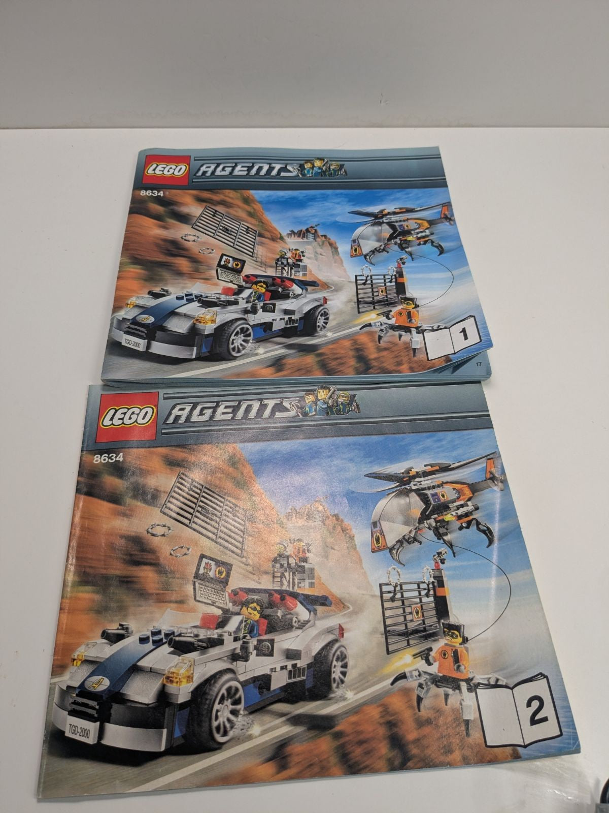 LEGO Agents: Turbocar Chase (8634) - Incomplete - view 12