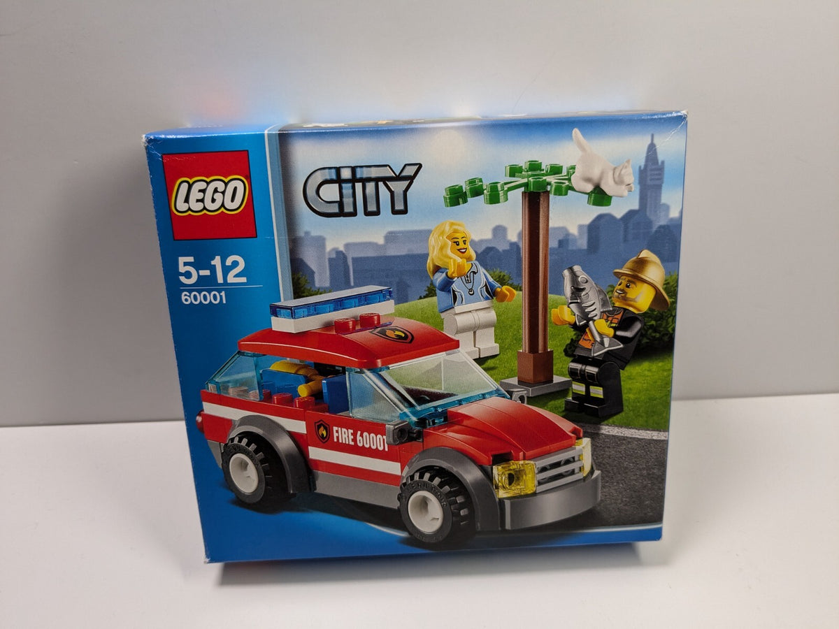 LEGO City: Fire Chief Car (60001) - Complete - side view