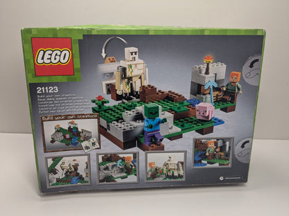 LEGO Minecraft: The Iron Golem (21123) - New Sealed - minifigures