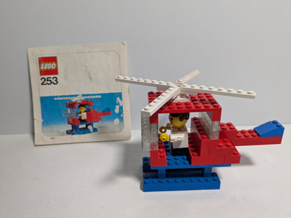 LEGO System: Helicopter and Pilot (253) - Complete