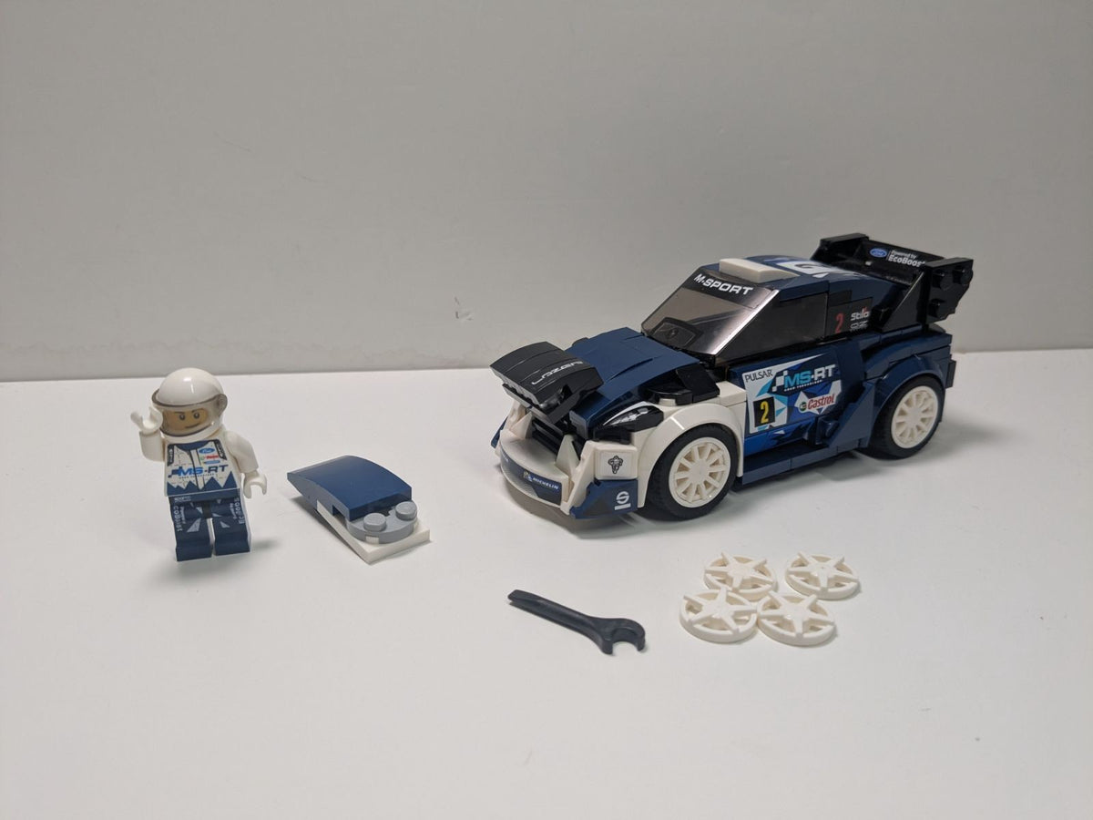 LEGO Speed Champions: Ford Fiesta M-Sport WRC (Missing Stickers) (75885) - Incomplete - box front