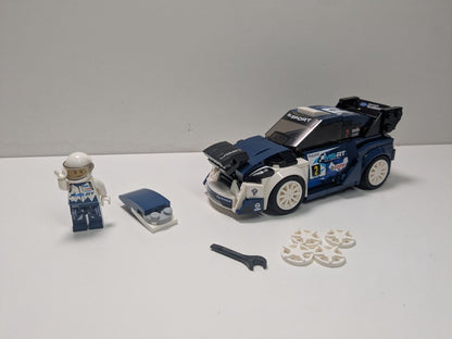 LEGO Speed Champions: Ford Fiesta M-Sport WRC (Missing Stickers) (75885) - Incomplete - box front