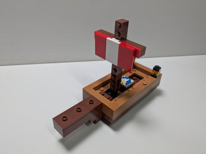 LEGO Minecraft: The Pirate Ship Voyage (21259) - Complete