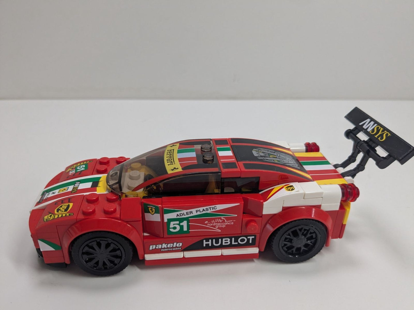 LEGO Speed Champions: 458 Italia GT2 (75908) - Complete - set details