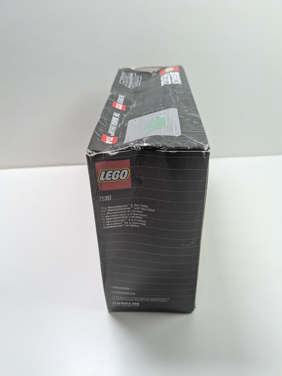 LEGO Brickheadz: The Mandalorian & The Child (75317) - New Sealed - built set