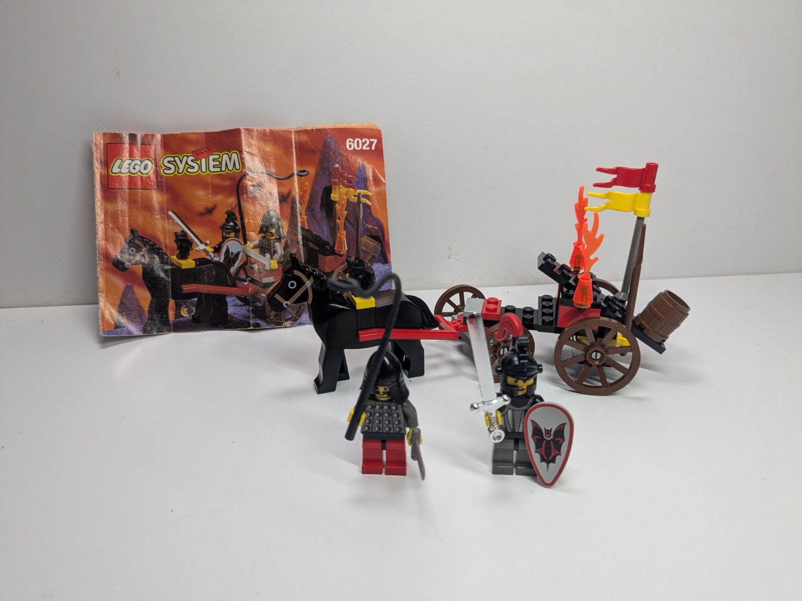 LEGO Castle: Bat Lord's Catapult (6027) - Complete - box front