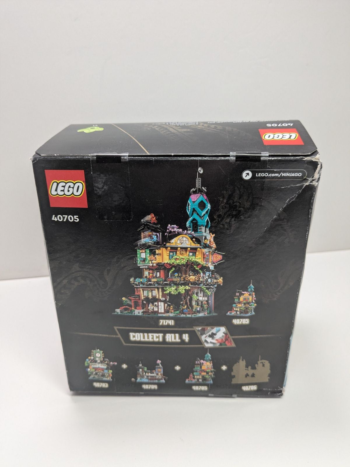 LEGO Ninjago: NINJAGO Micro City Gardens Building Set 40705, 376 Pieces, Ages 10+ (40705) - New Sealed - minifigures