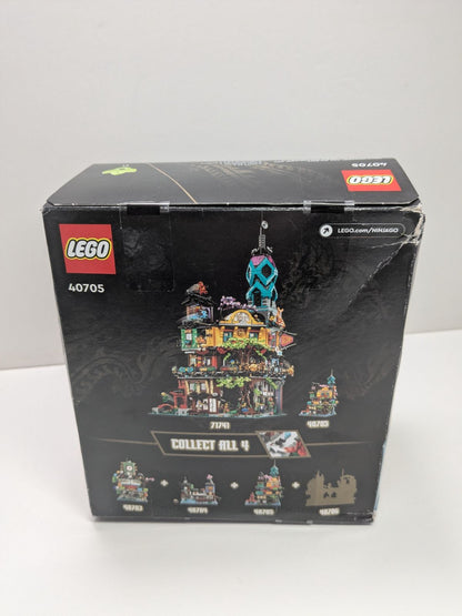 LEGO Ninjago: NINJAGO Micro City Gardens Building Set 40705, 376 Pieces, Ages 10+ (40705) - New Sealed - minifigures
