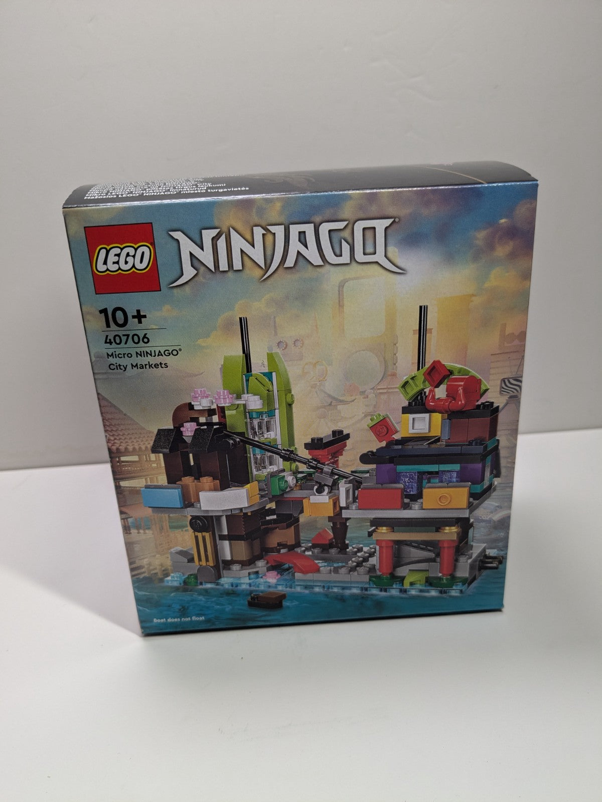 LEGO Ninjago: Micro NINJAGO City Markets (40706) - New Sealed - box front