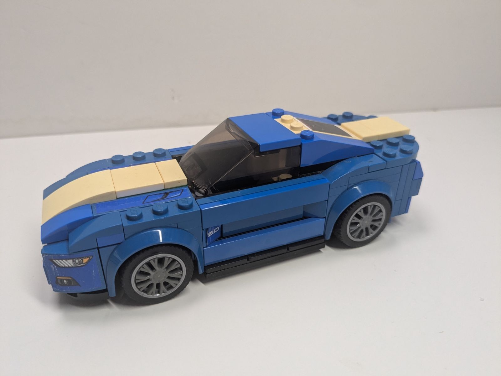 LEGO Speed Champions: Ford Mustang GT (Copy) (75871) - Incomplete - set details