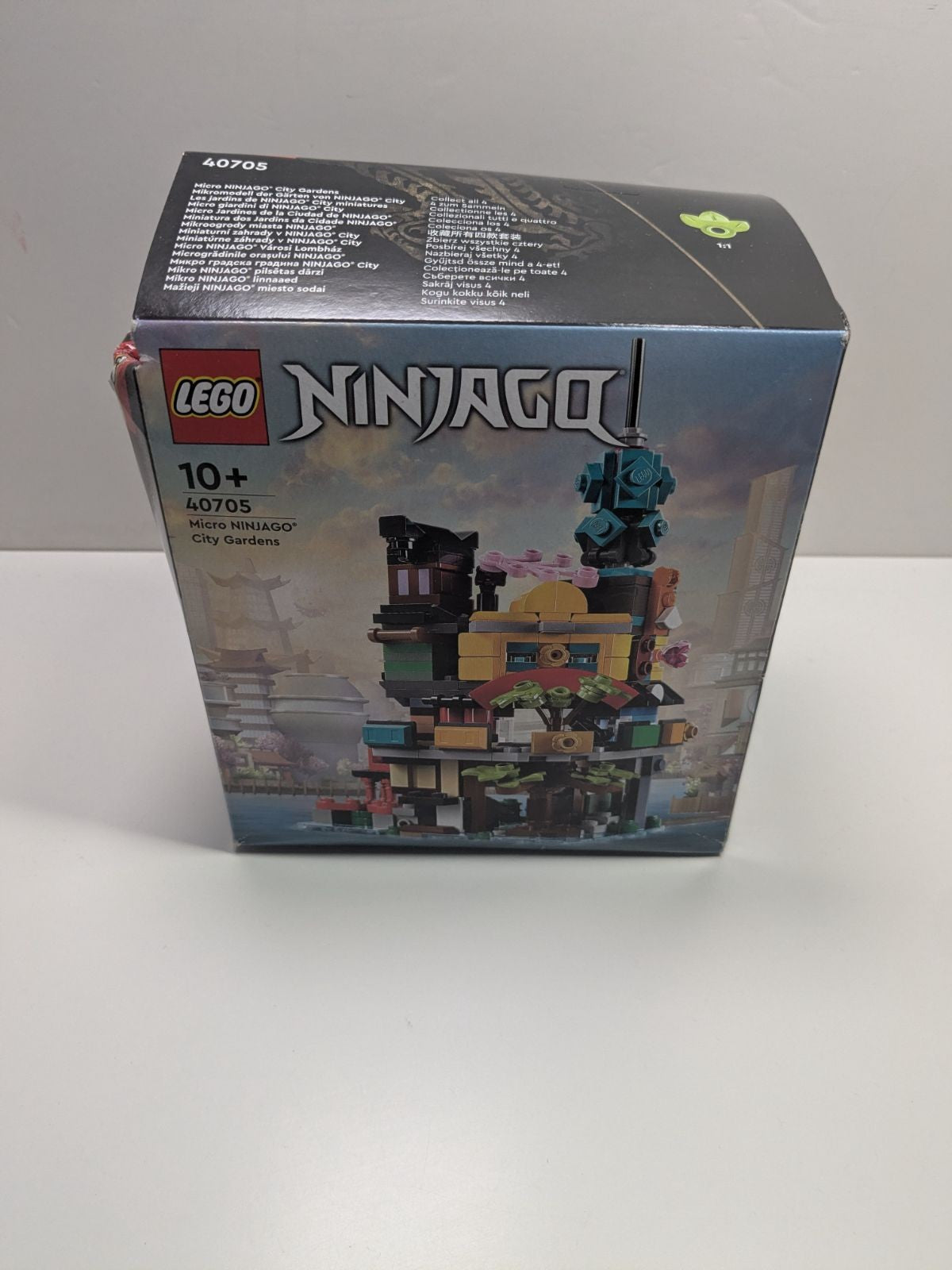 LEGO Ninjago: NINJAGO Micro City Gardens Building Set 40705, 376 Pieces, Ages 10+ (40705) - New Sealed - box front