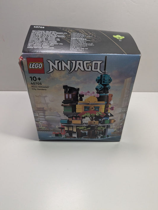LEGO Ninjago: NINJAGO Micro City Gardens Building Set 40705, 376 Pieces, Ages 10+ (40705) - New Sealed - box front