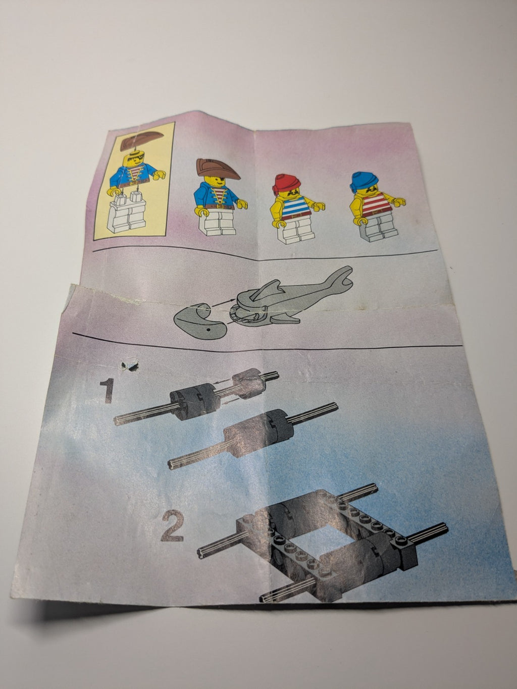 LEGO Pirates: Castaway's Raft (6257) - Incomplete - contents
