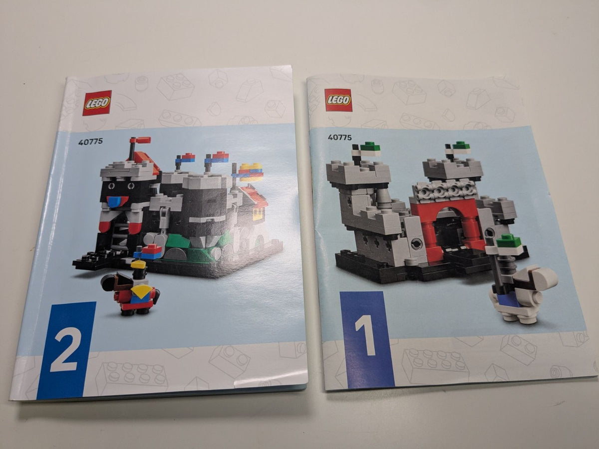LEGO Promotional: Promotional Mini Knight's Castle - 40775 (40775) - Complete - play features