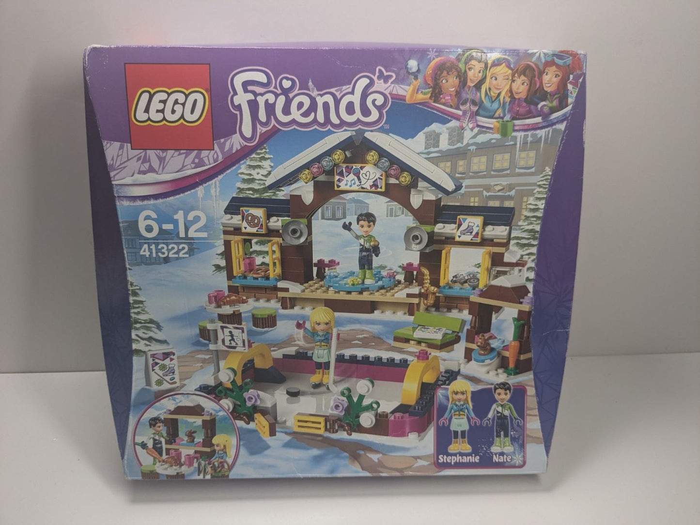 LEGO Friends: Snow Resort Ice Rink (41322) - New Sealed - box front