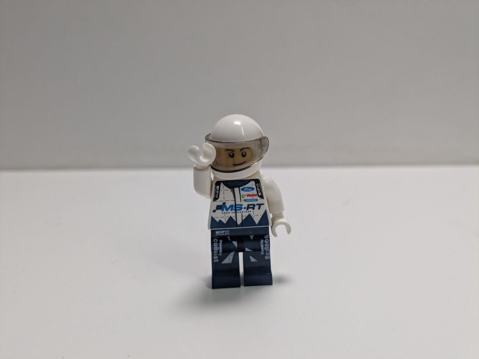 LEGO Speed Champions: Ford Fiesta M-Sport WRC (Missing Stickers) (75885) - Incomplete - built set