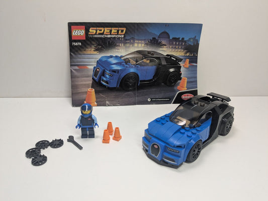 LEGO Speed Champions: Bugatti Chiron (75878) - Complete - box front