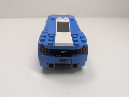 LEGO Speed Champions: Ford Mustang GT (Missing Stickers) (75871) - Incomplete - close-up