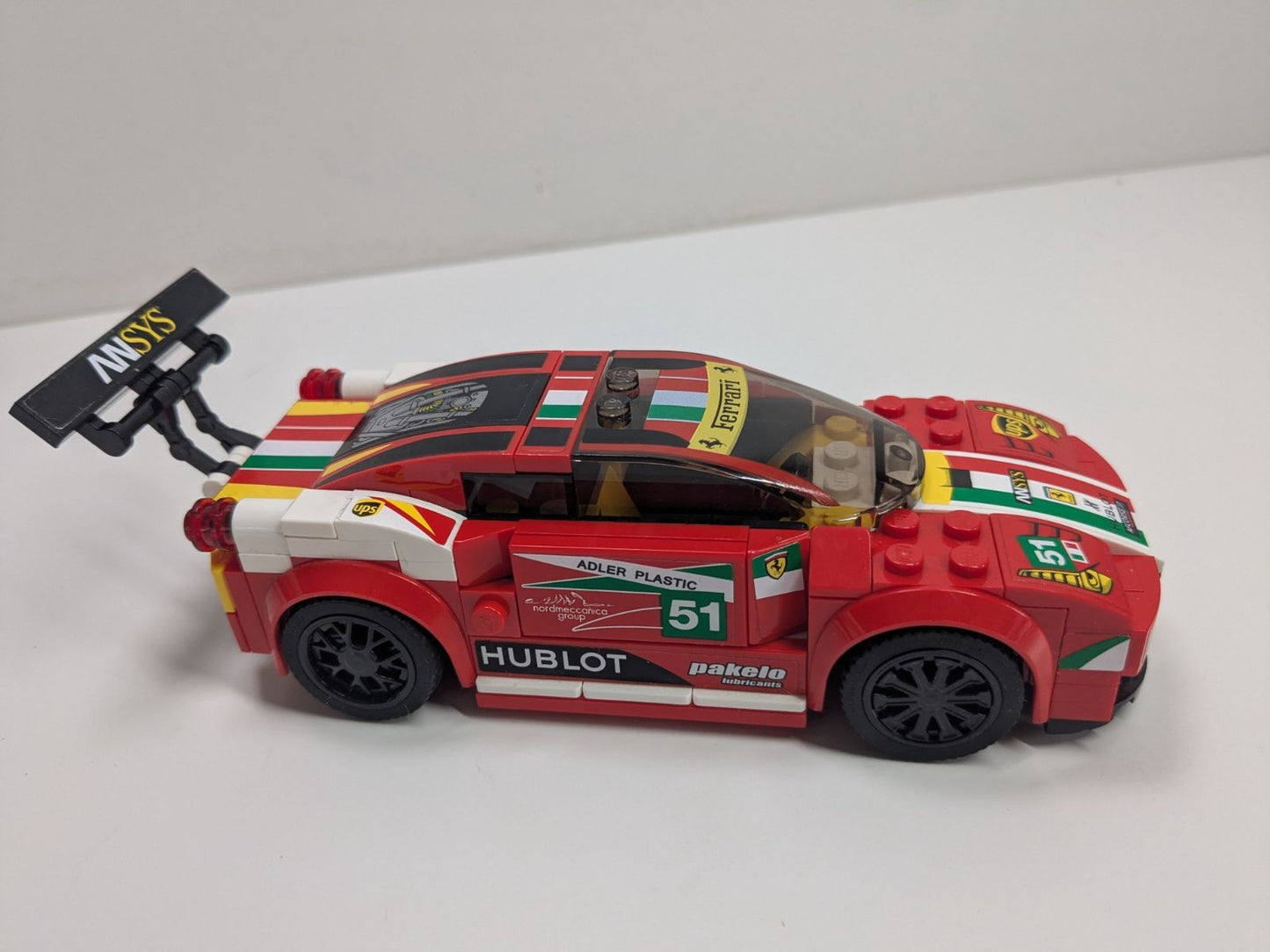 LEGO Speed Champions: 458 Italia GT2 (75908) - Complete - close-up