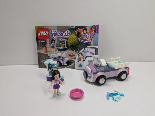 LEGO Friends: Emma's Mobile Veterinary Clinic (41360) - Complete