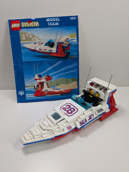 LEGO Model Team: Sea Jet (5521) - Complete - box front