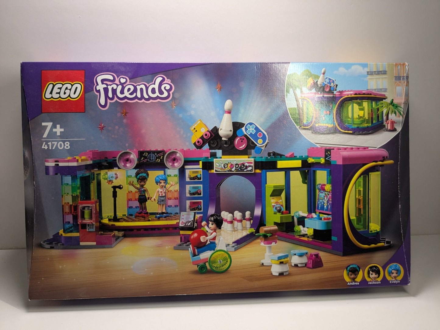 LEGO Friends: Roller Disco Arcade (41708) - Complete