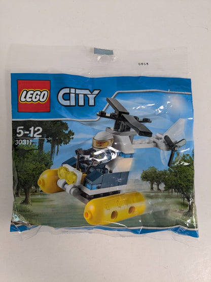 LEGO City: Swamp Police Helicopter (30311) - Complete