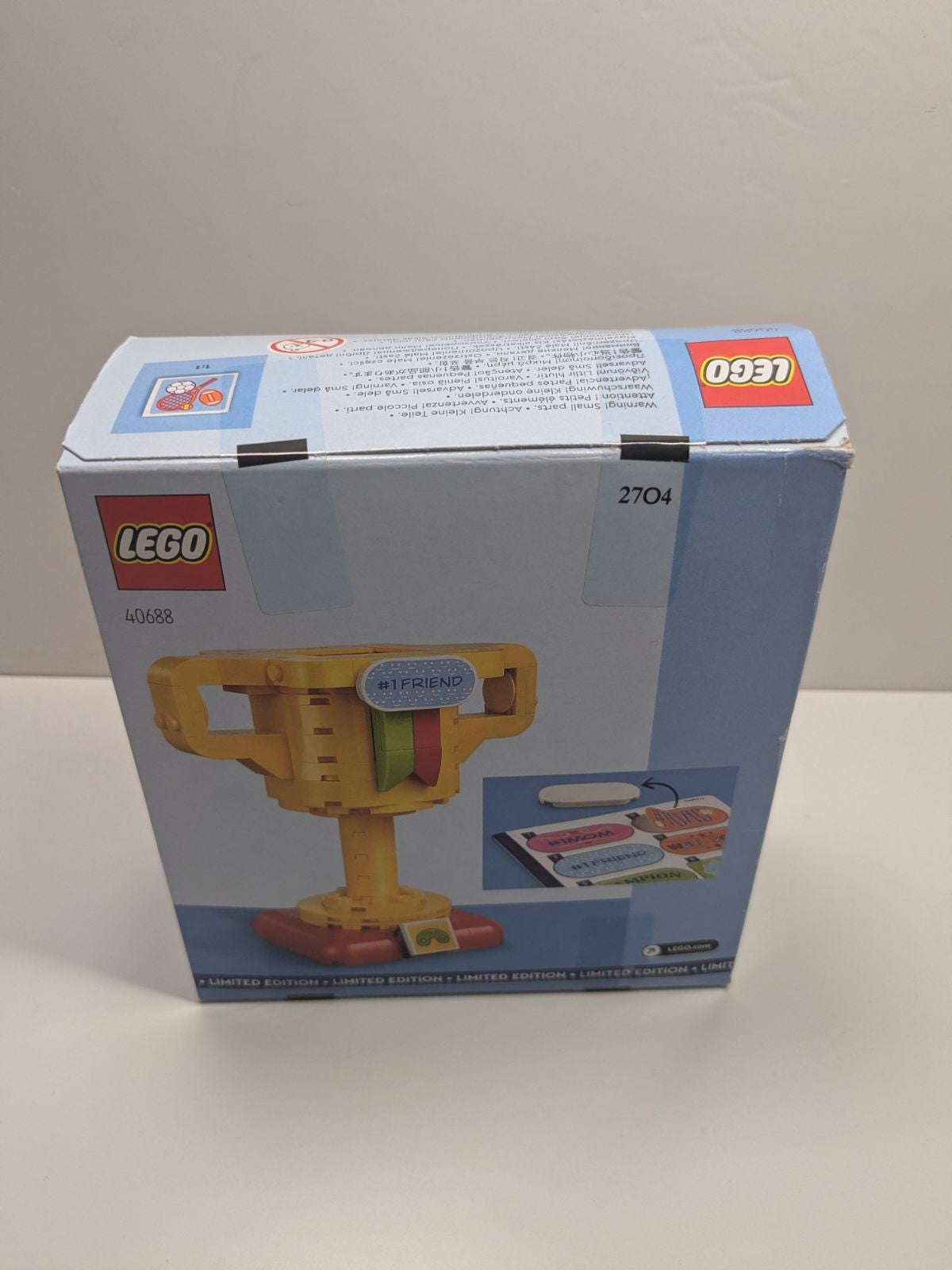 LEGO Promotional: Trophy Award (40688) - New Sealed - minifigures