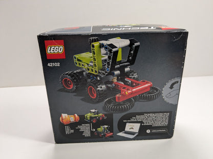 LEGO Technic: 42102 Technic Mini CLAAS XERION Tractor to Harvester, 2in1 Building Set, Heavy Duty Vehicles Collection (42102) - New Sealed - alternate view