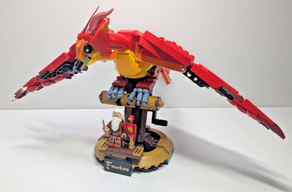 LEGO Harry Potter: Fawkes, Dumbledore's Phoenix (76394) - Complete - box front