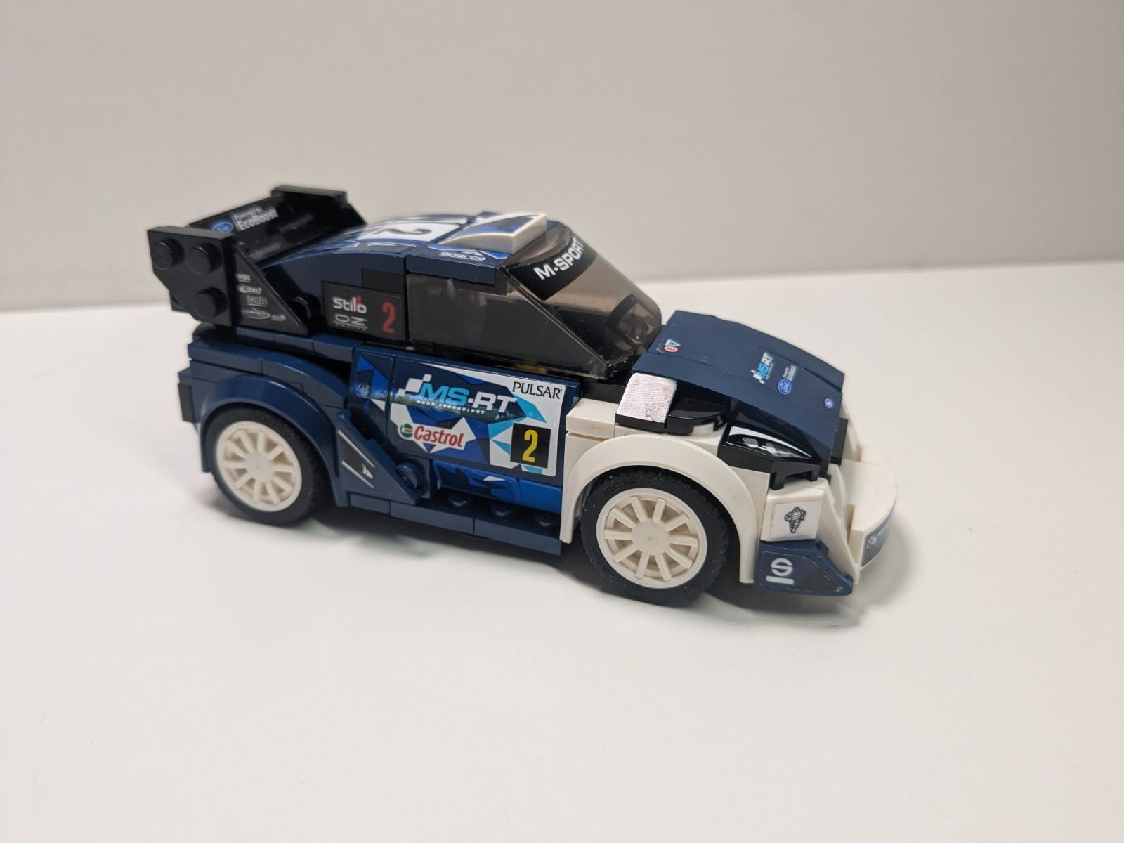 LEGO Speed Champions: Ford Fiesta M-Sport WRC (75885) - Complete - rear view