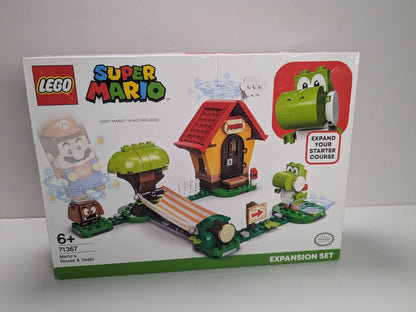 LEGO Super Mario: Mario's House & Yoshi Expansion Set (71367) - Complete - contents