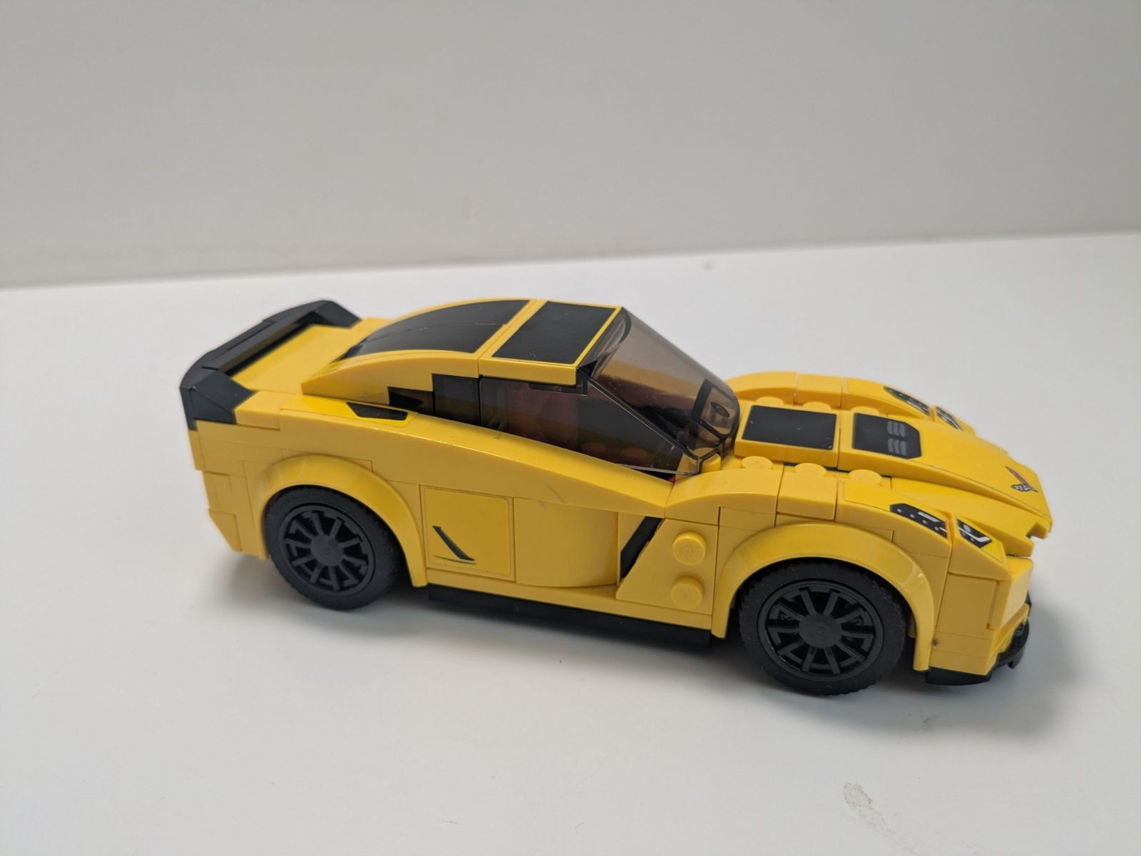 LEGO Speed Champions: Chevrolet Corvette Z06 (75870) - Complete - rear view