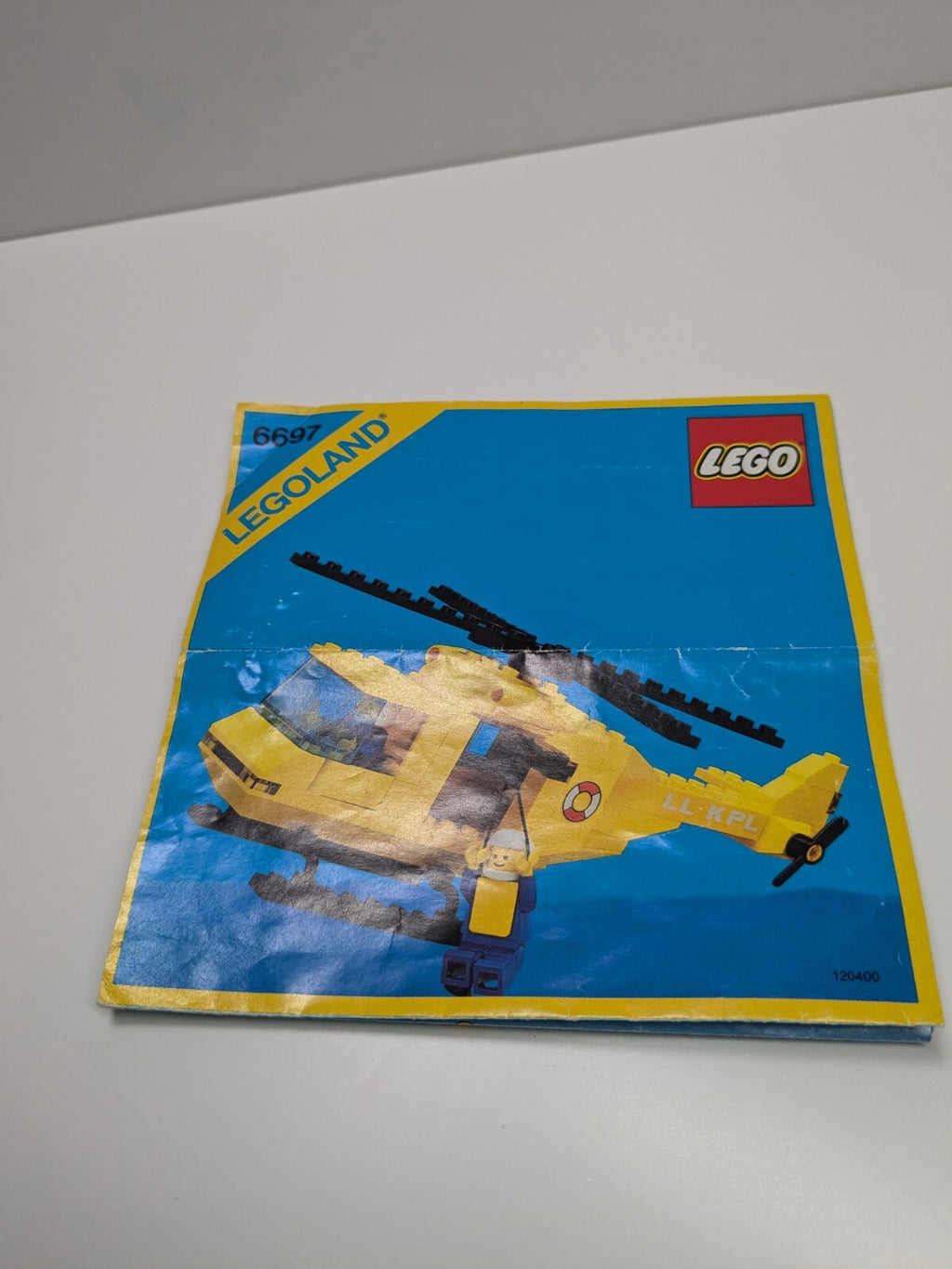LEGO Town: Rescue-I Helicopter (6697) - Complete - side view
