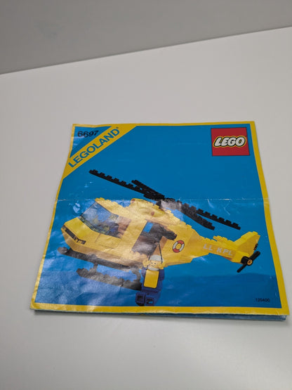 LEGO Town: Rescue-I Helicopter (6697) - Complete