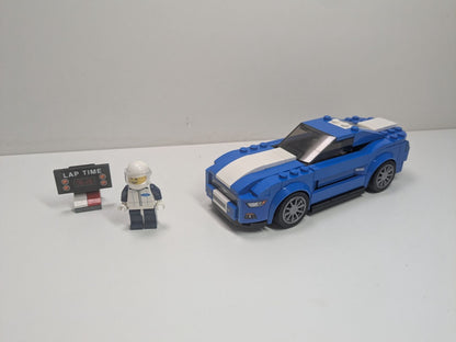 LEGO Speed Champions: Ford Mustang GT (Missing Stickers) (75871) - Incomplete - box front