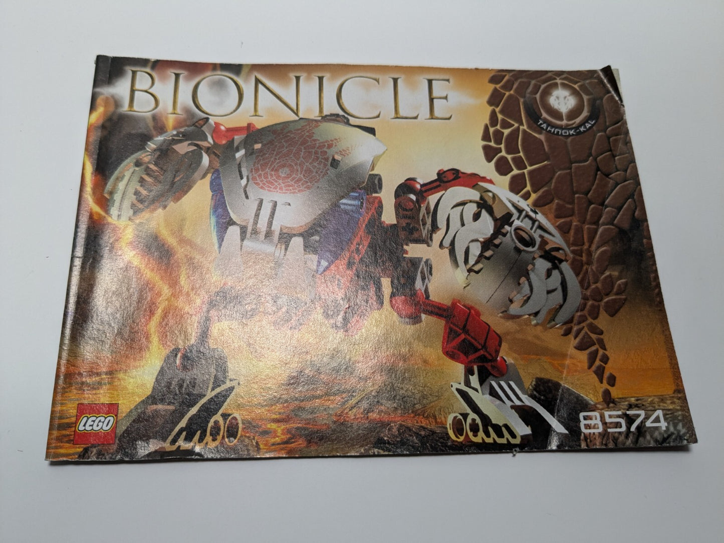 LEGO Bionicle: Tahnok-Kal (8574) - Complete