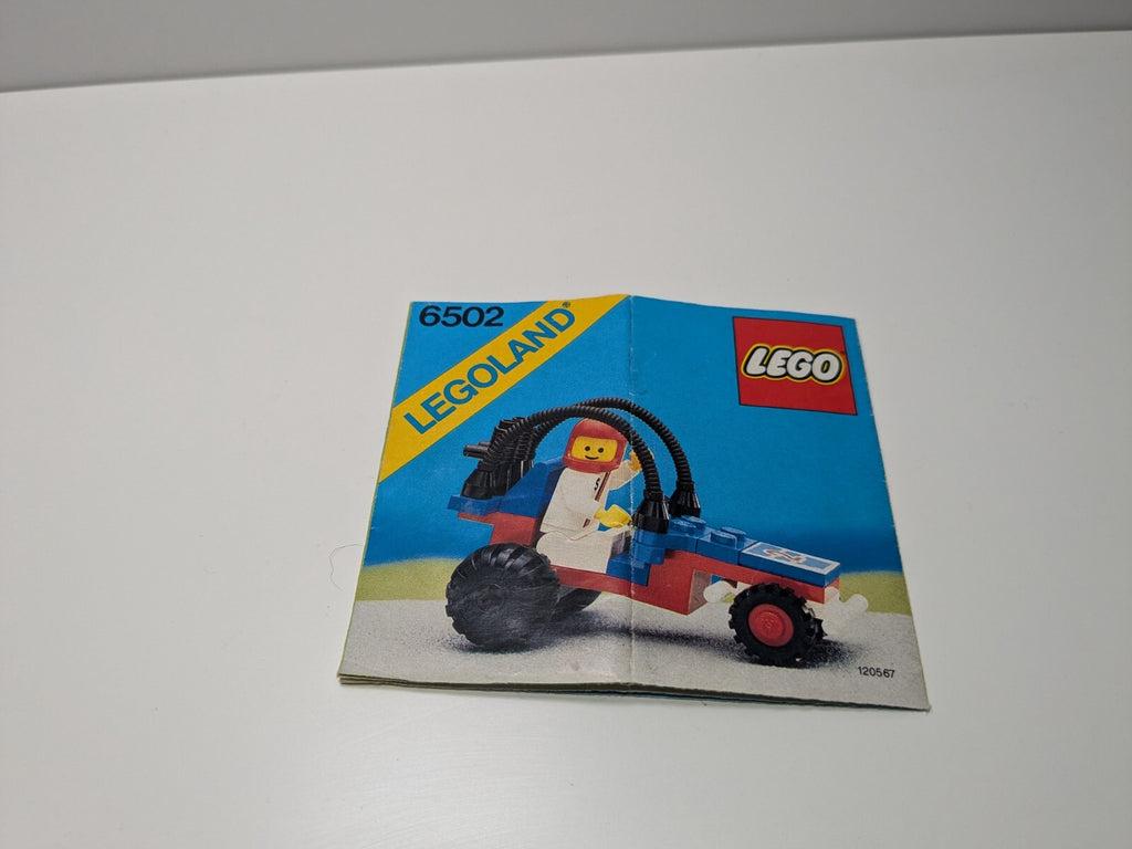 LEGO Town: Turbo Racer (6502) - Complete - rear view