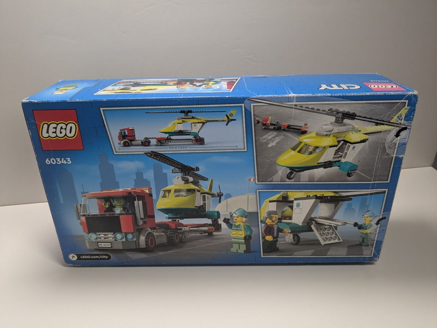 LEGO City: Rescue Helicopter Transporter (60343) - New Sealed