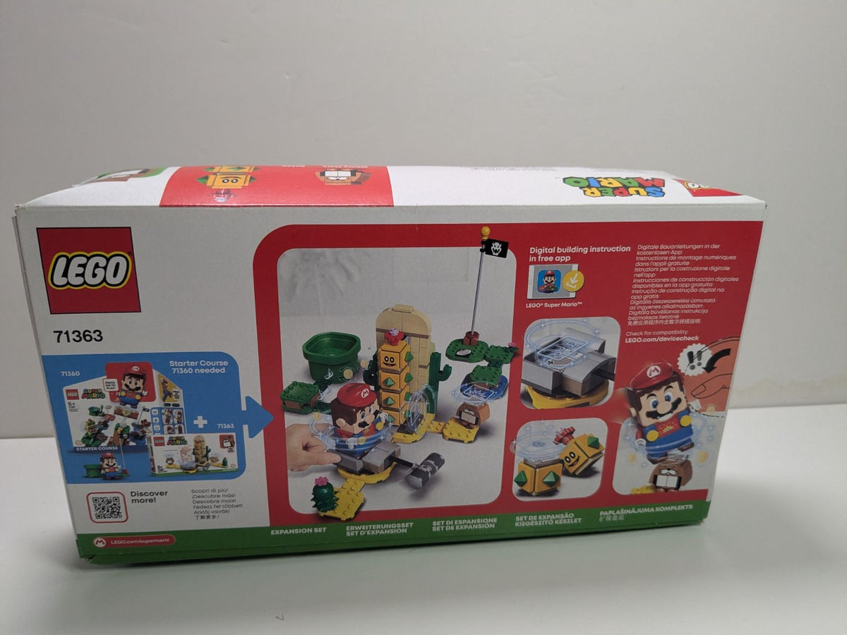 LEGO Super Mario: Desert Pokey Expansion Set (71363) - New Sealed - minifigures