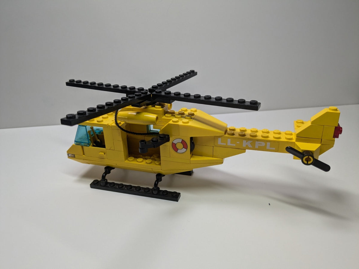 LEGO Town: Rescue-I Helicopter (6697) - Complete - contents