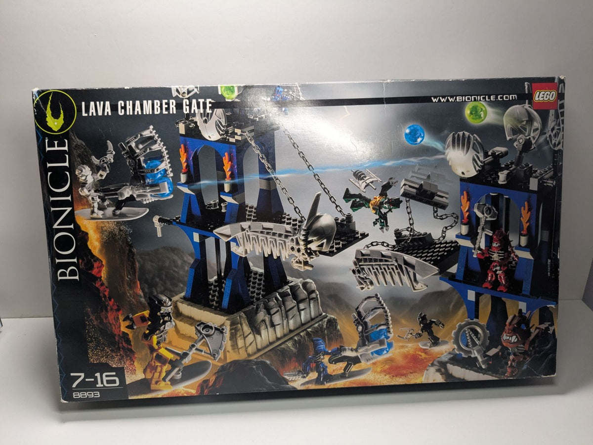 LEGO Bionicle: Lava Chamber Gate (8893) - New Sealed - box front