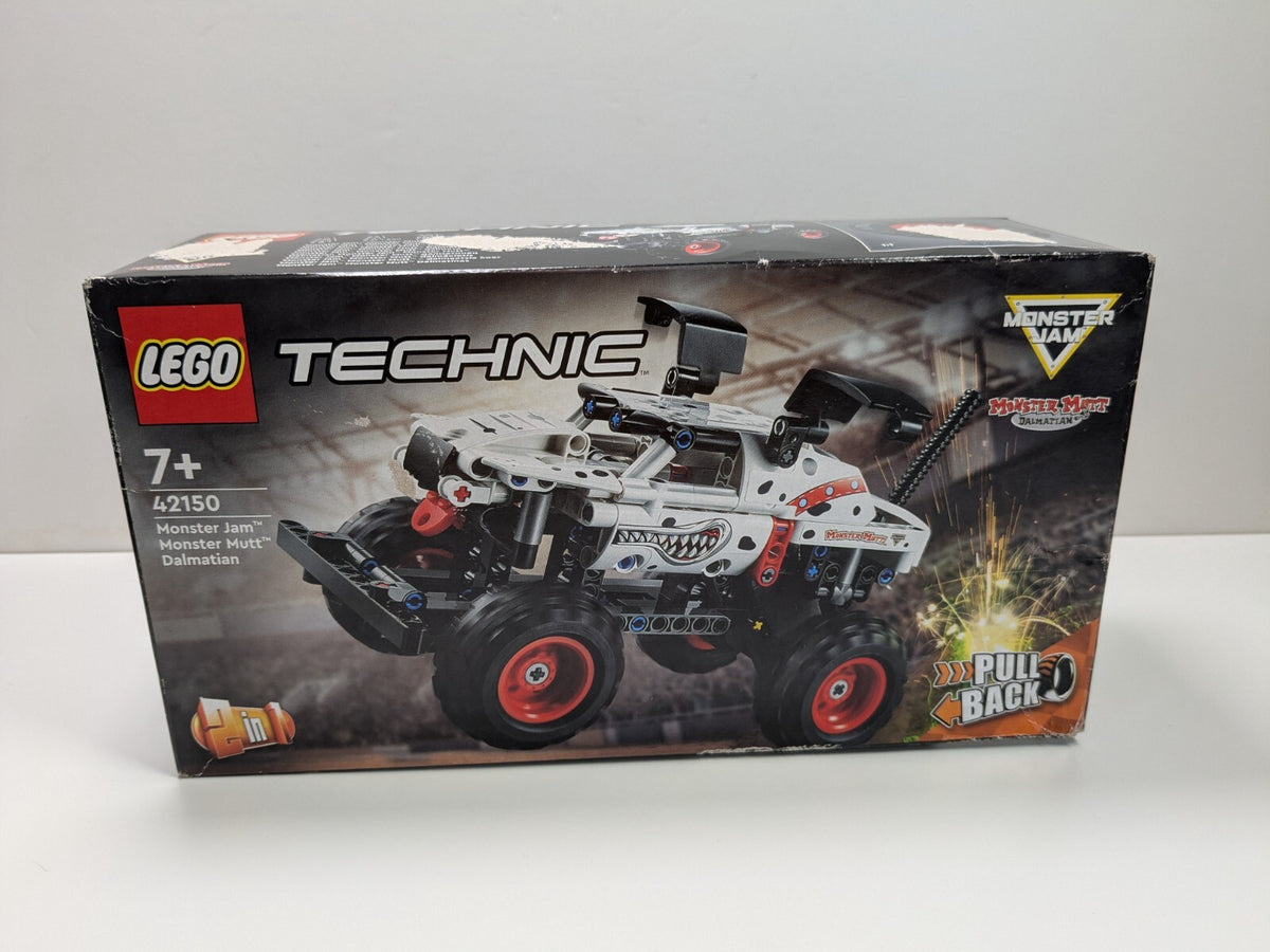 LEGO Technic: Monster Jam Monster Mutt Dalmatian (42150) - New Sealed, Box Wear - box front
