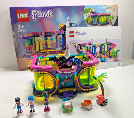 LEGO Friends: Roller Disco Arcade (41708) - Complete