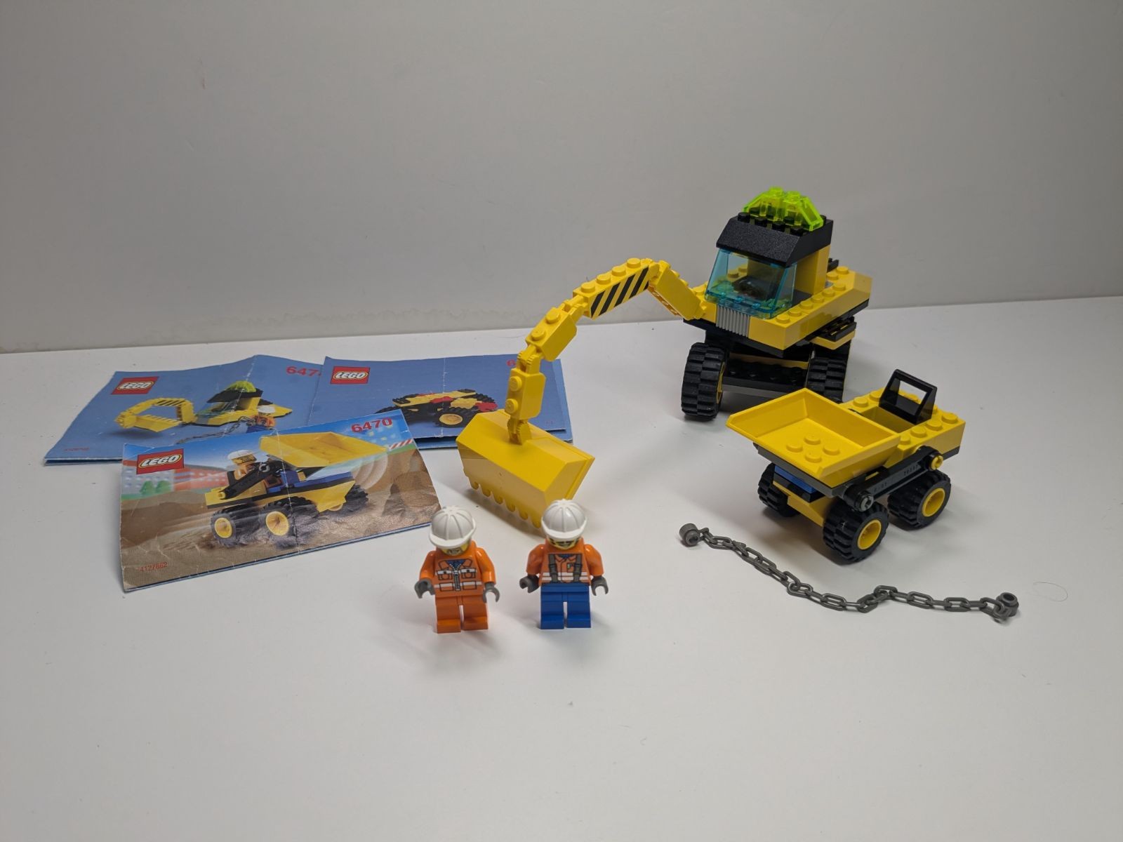 LEGO Town: Wheeled Front Shovel (6474) - Complete - box front
