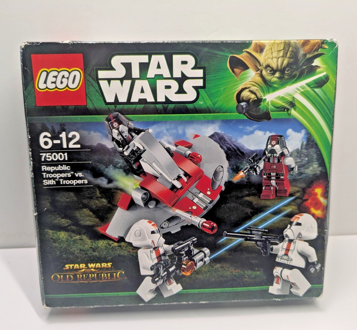 LEGO Star Wars: Republic Troopers vs. Sith Troopers (75001) - New Sealed - box front