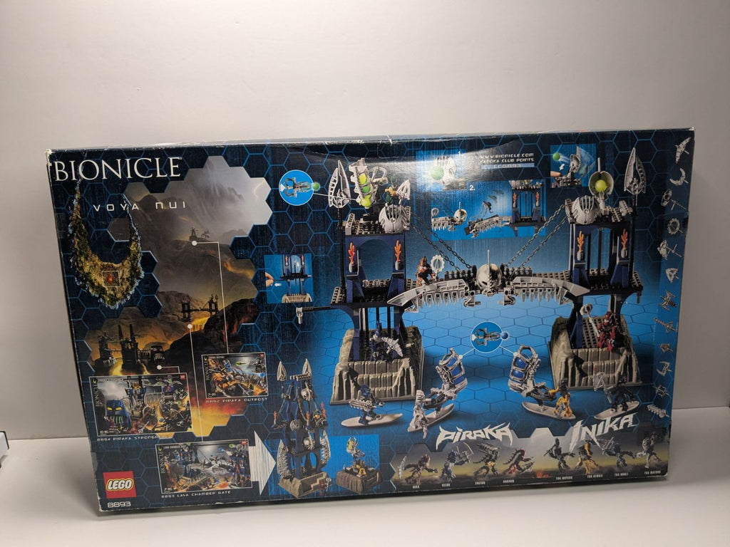 LEGO Bionicle: Lava Chamber Gate (8893) - New Sealed - built set