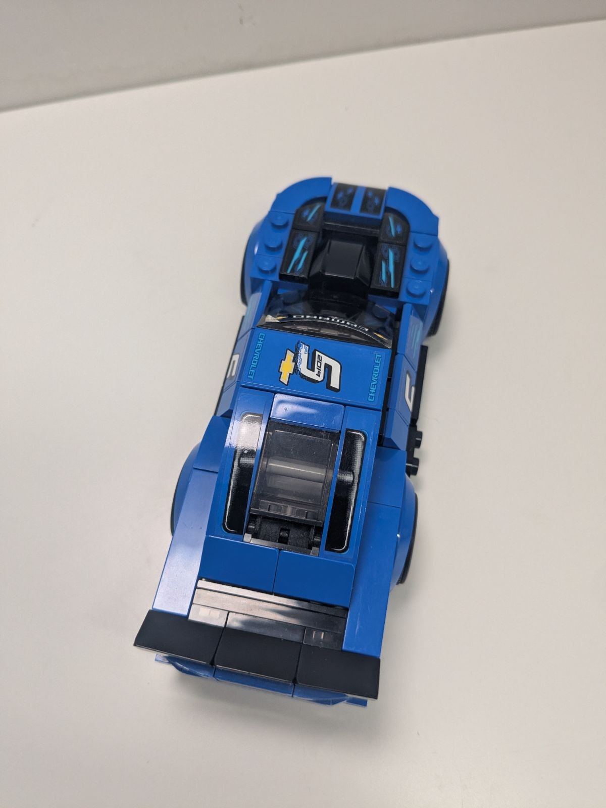 LEGO Speed Champions: Chevrolet Camaro ZL1 Race Car (75891) - Complete - play features